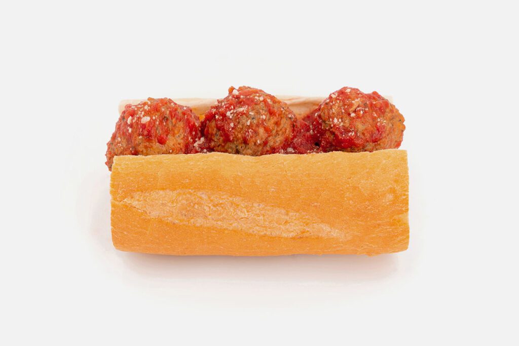 Meatball Marinara Sandwich