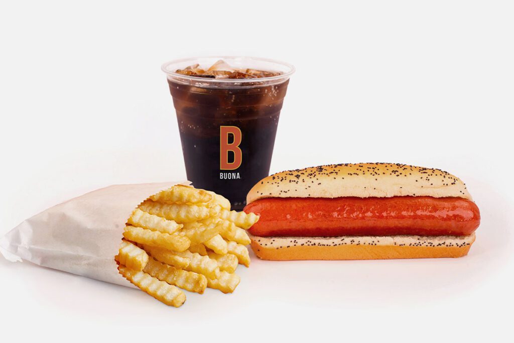 Kids Hot Dog meal