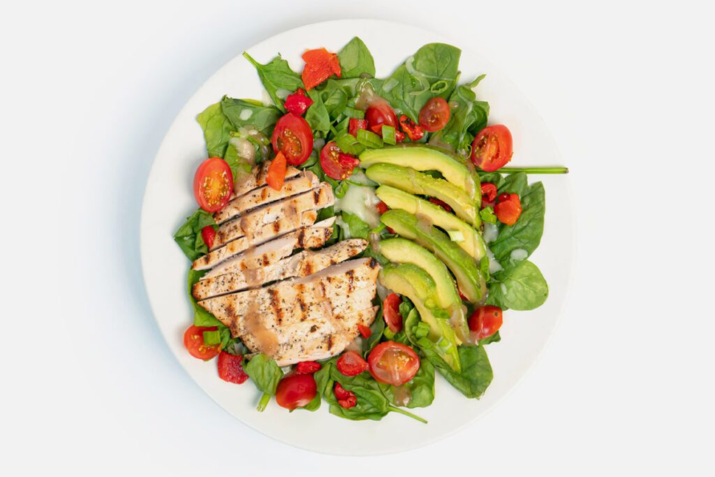 Chicken and Avocado Protein Bowl