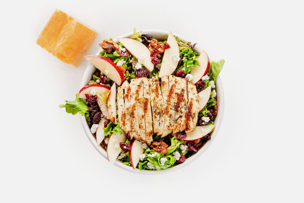 Apple Cranberry Walnut Salad