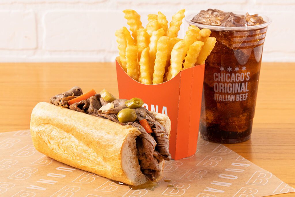 Buona Italian Beef Meal number 1