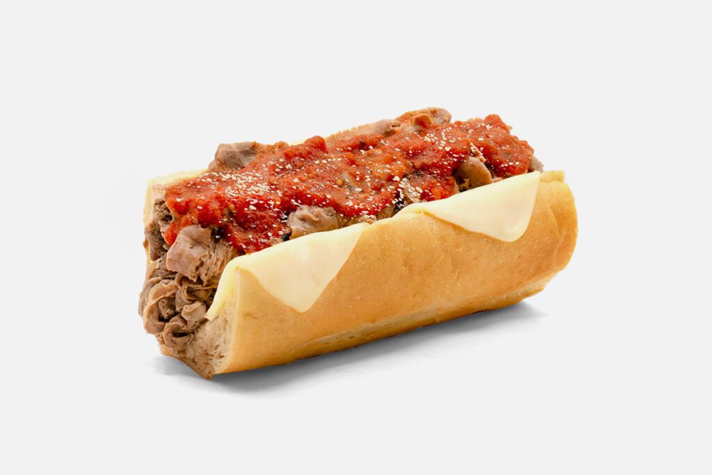 Saucy Italian Beef Sandwich