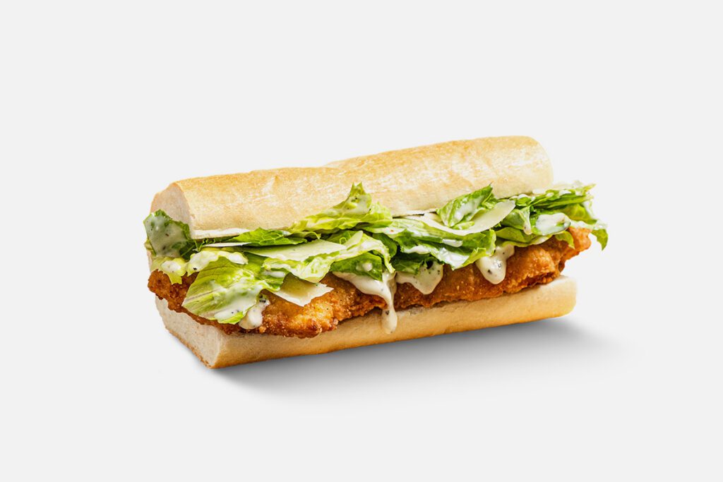 Chicken Caesar Cutlet Sandwich