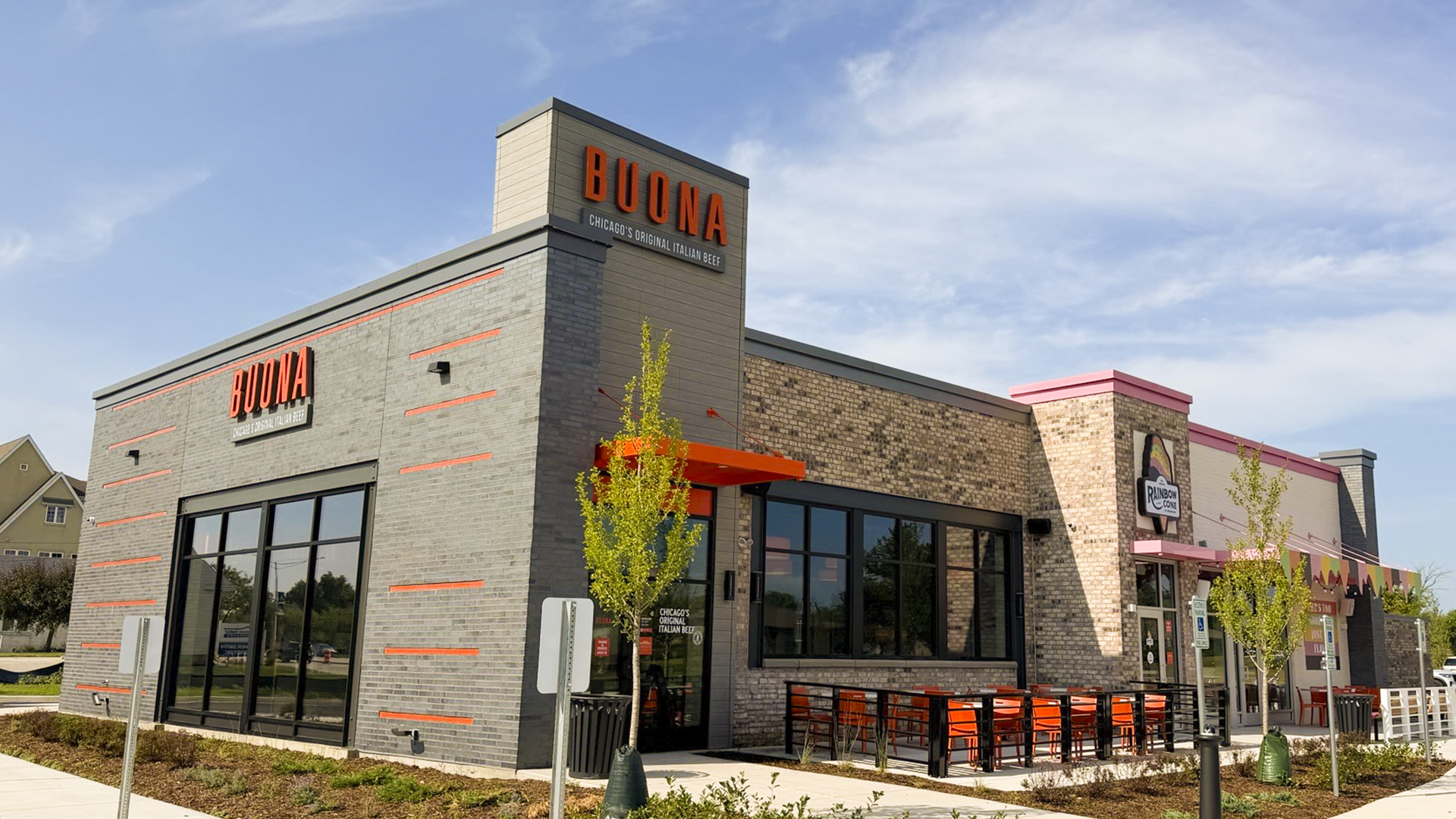 Buona - Italian Beef & Fast food restaurant located in Crown Point, Indiana