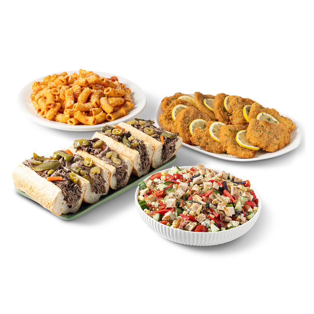 Buffet Style Catering at Buona in Streeterville, Chicago, Illinois