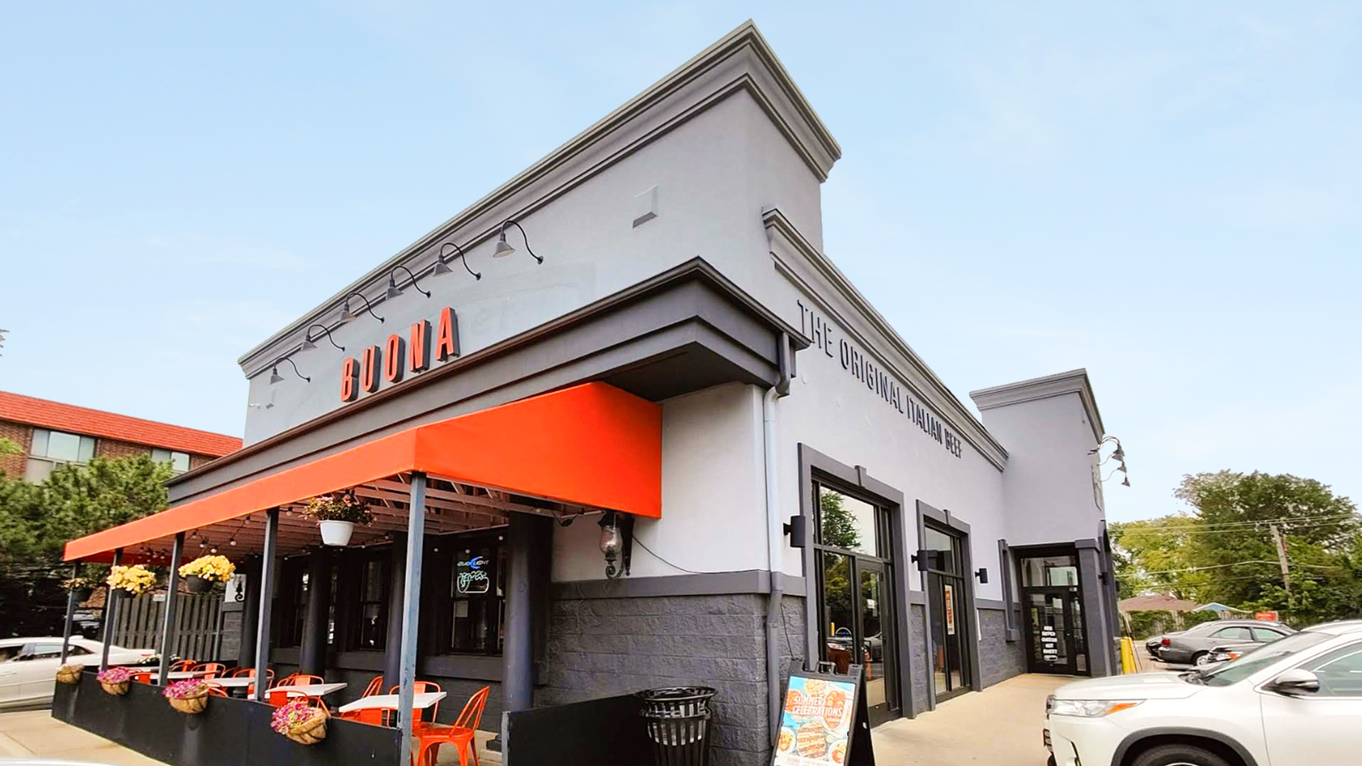 Italian Beef Catering at Buona in Hillside, Illinois