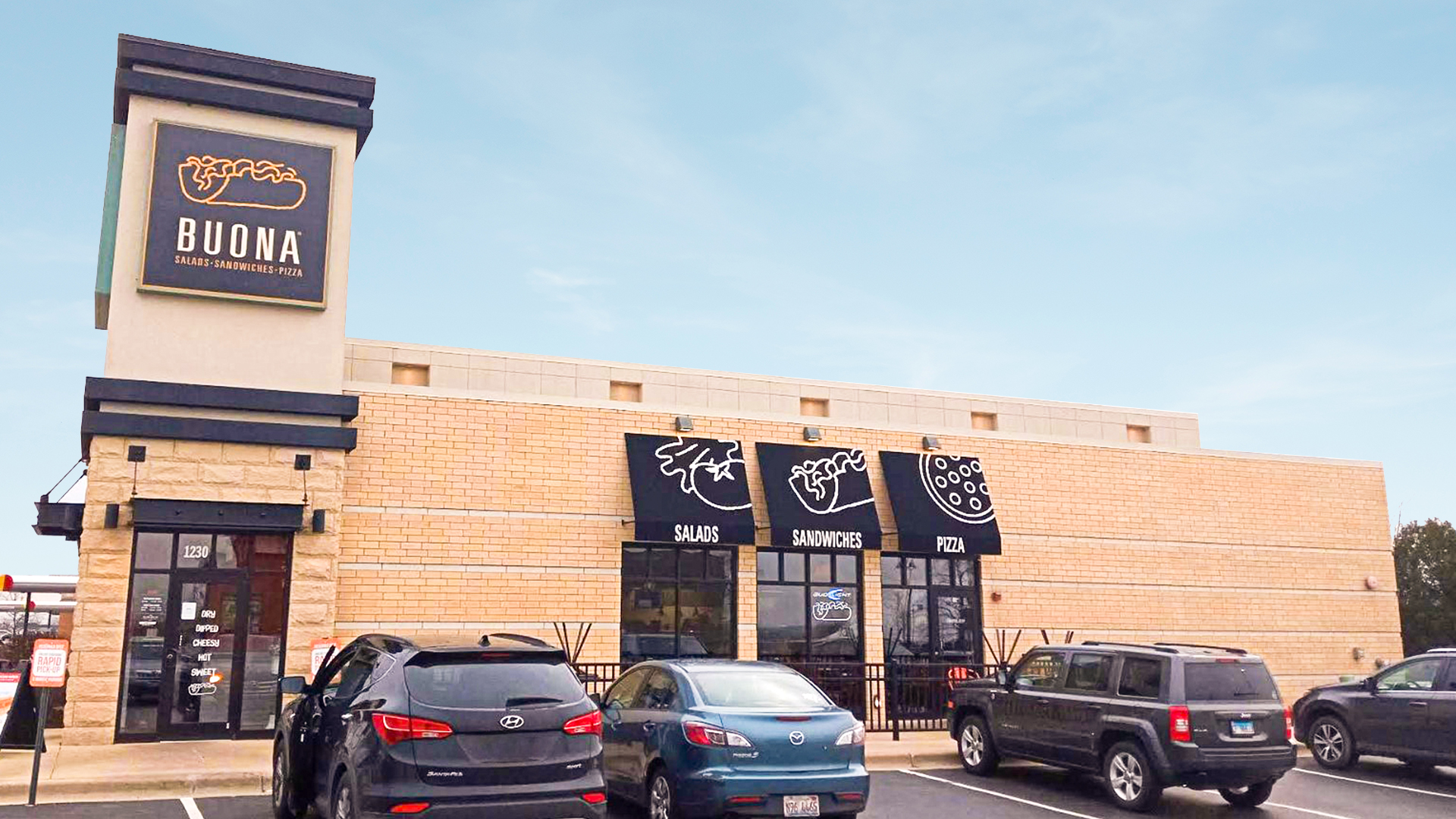 Catering at Buona in Montgomery, Illinois