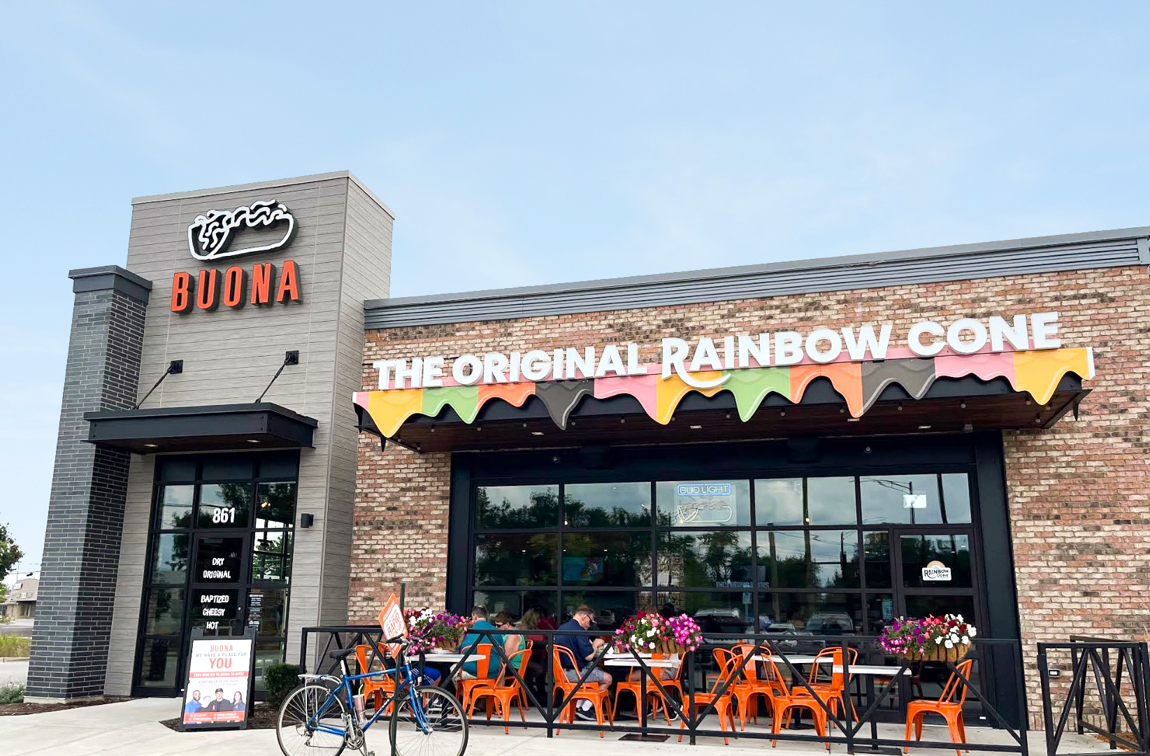 Catering at Buona in Mount Prospect, Illinois