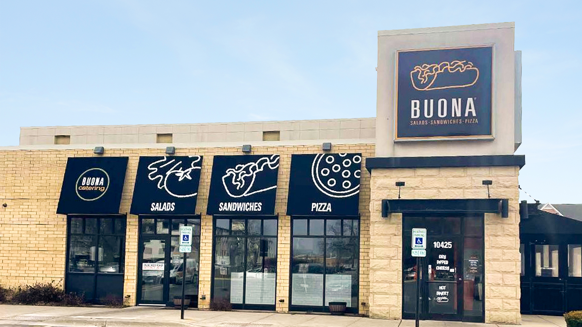 Catering at Buona in Rosemont, Illinois