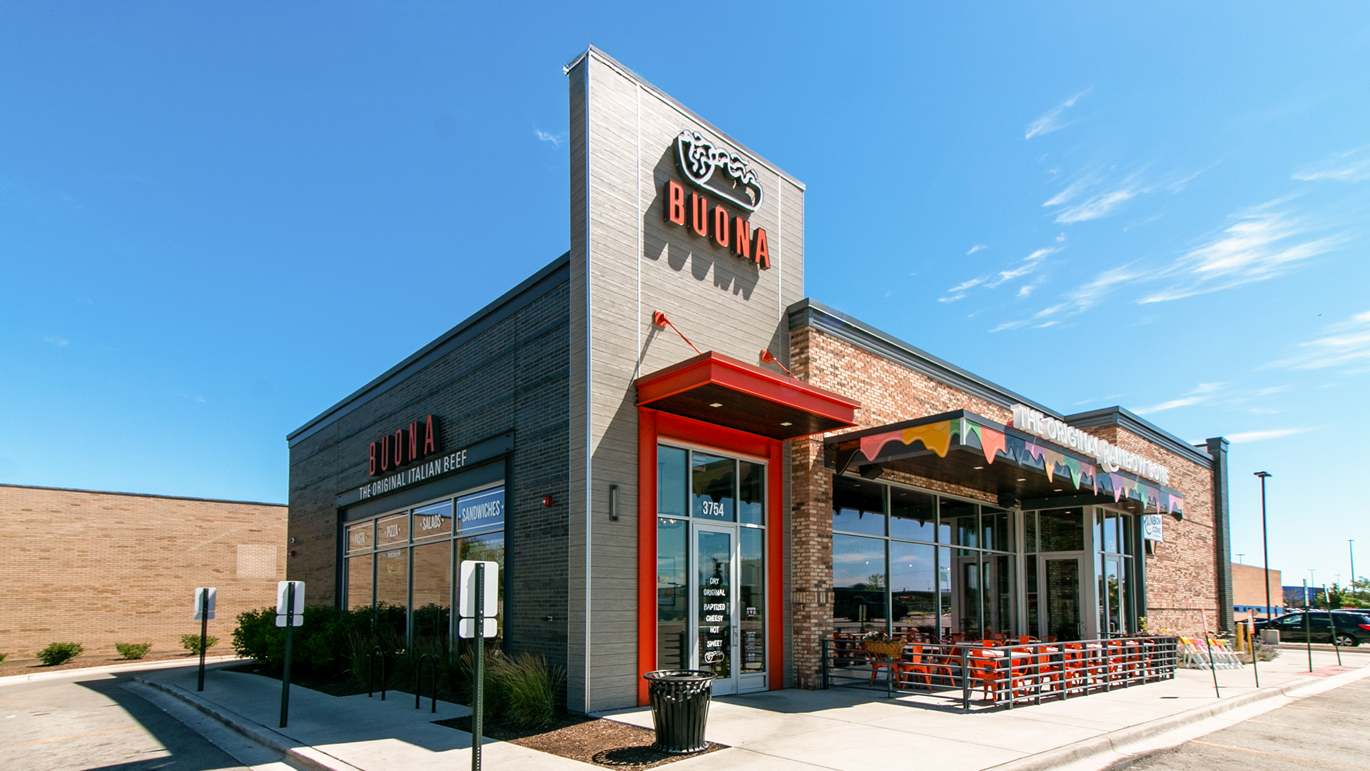 Catering at Buona in Skokie, Illinois