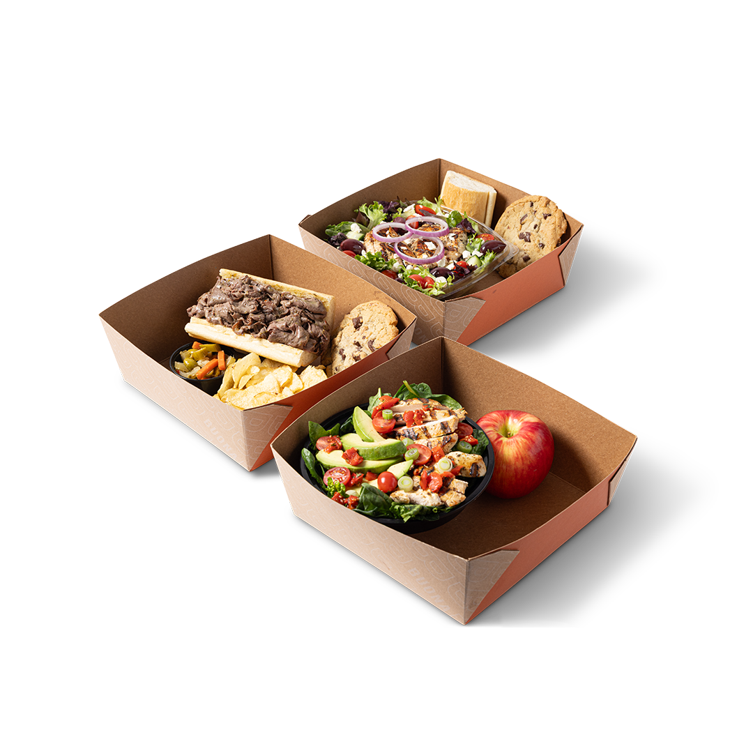 Boxed Lunch Catering at Buona in Lakemoor, Illinois